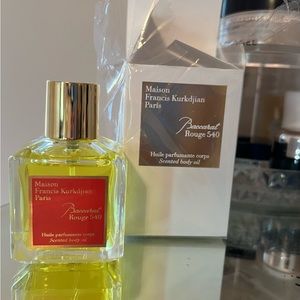 Baccarat Rouge 540 Body Oil